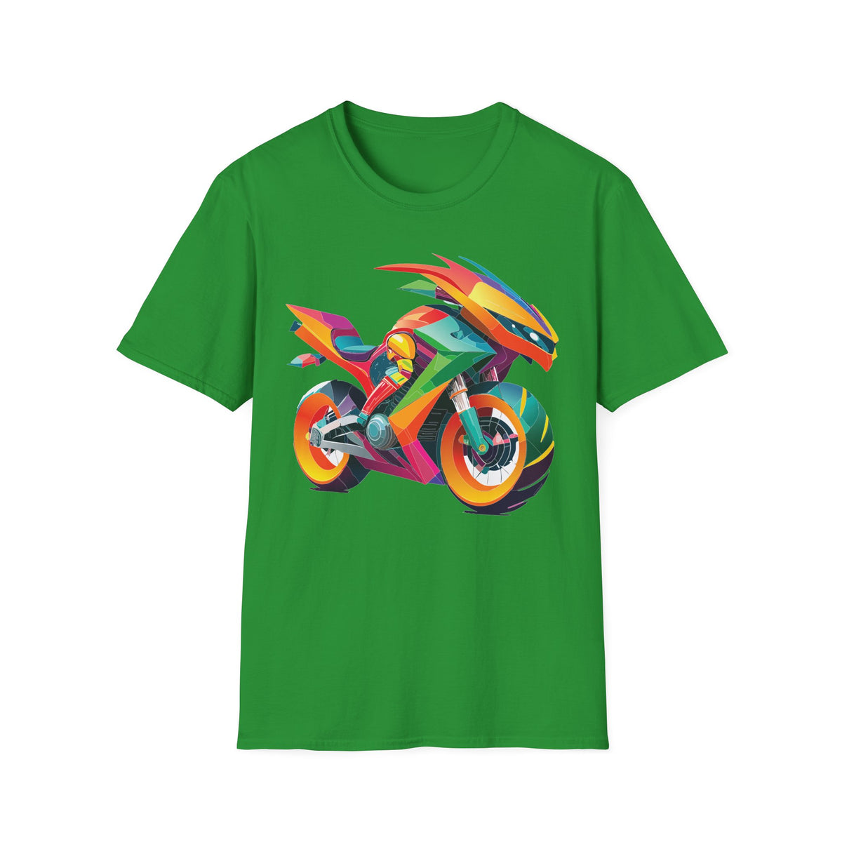 Moto Bike Motorcycle Graphic Tee Gildan Unisex 100 Cotton Tee Shirt m3
