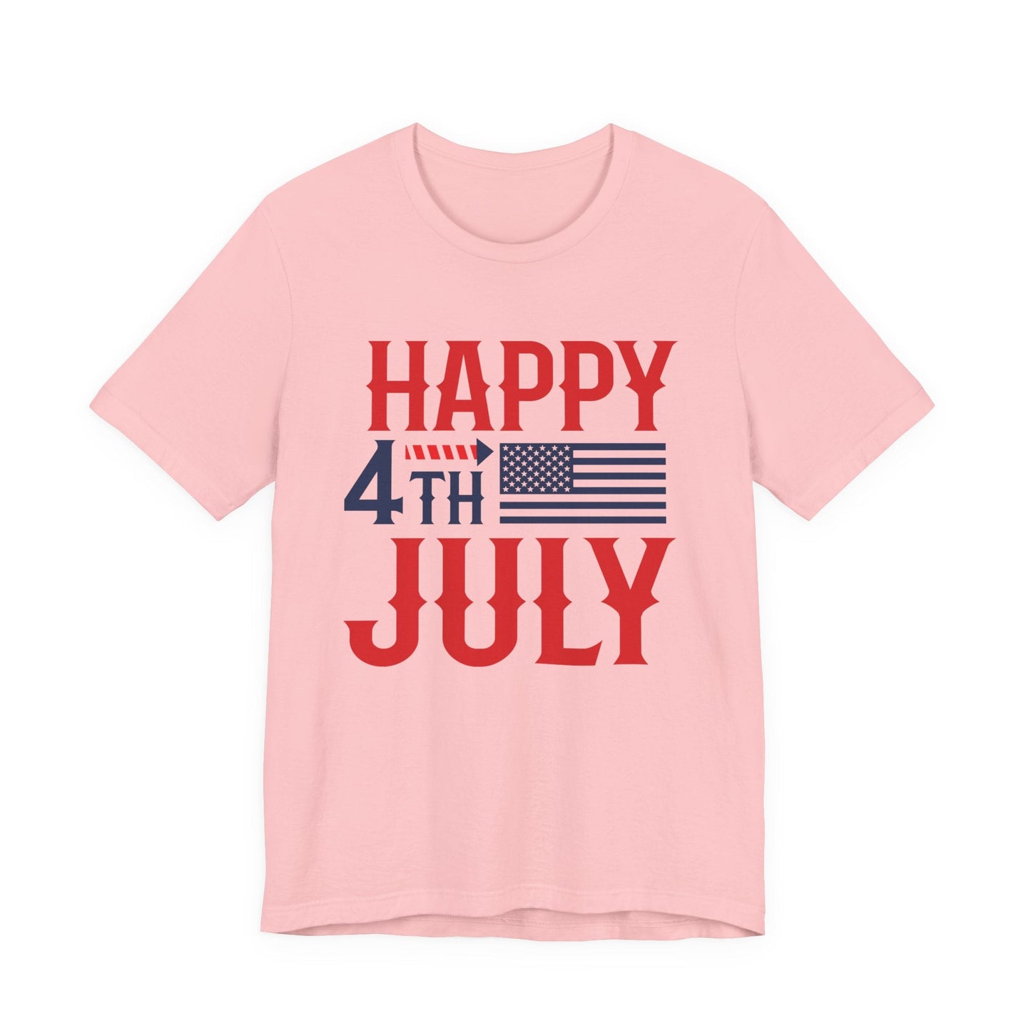 American Flag Graphic Unisex Cotton T-Shirt 011