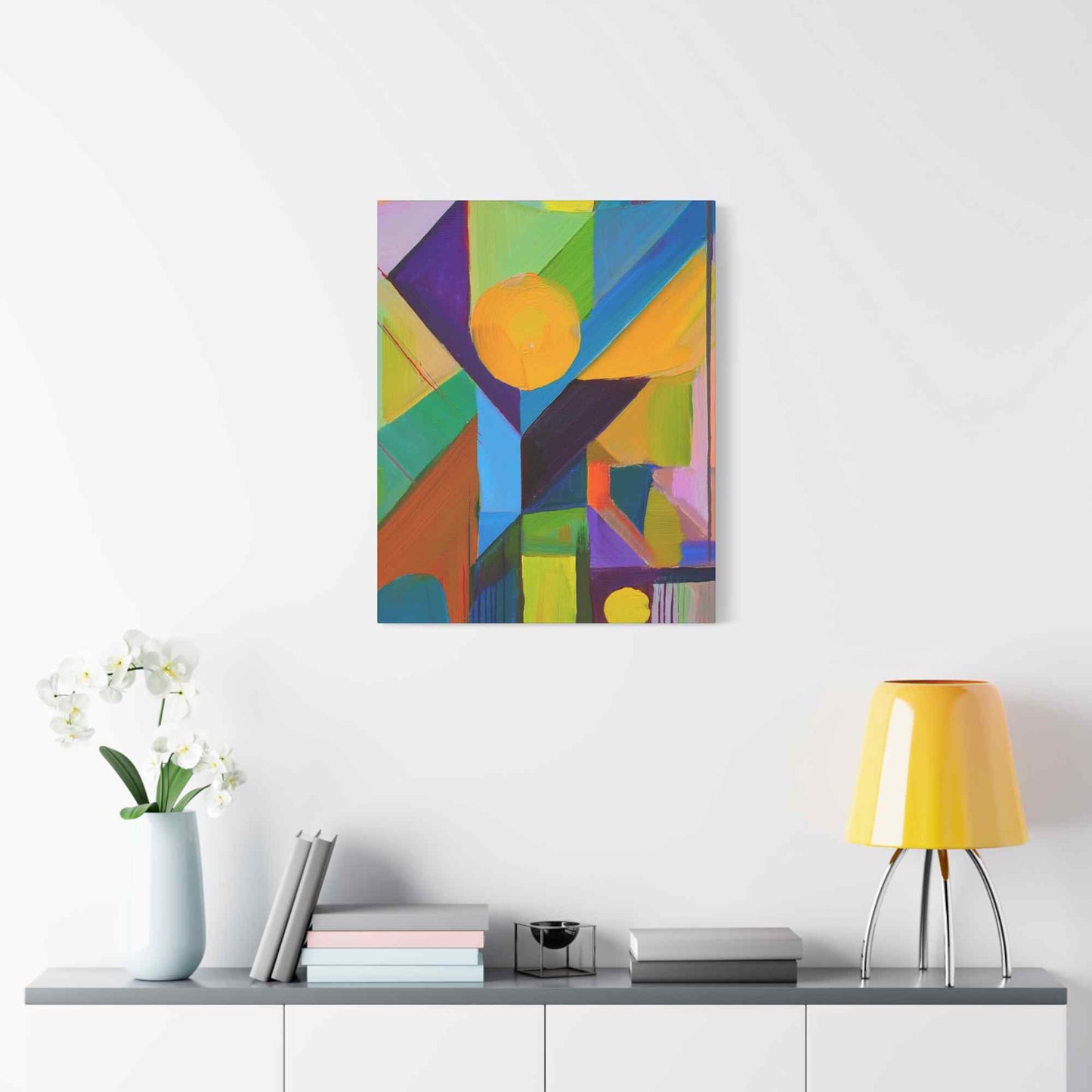 Abstract Painting Print Canvas 20x24,20x30,24x30, 24x32,24x36,30x40, 32x48,36x48,40x60 Pine-Wood Inner Frame ABS-8