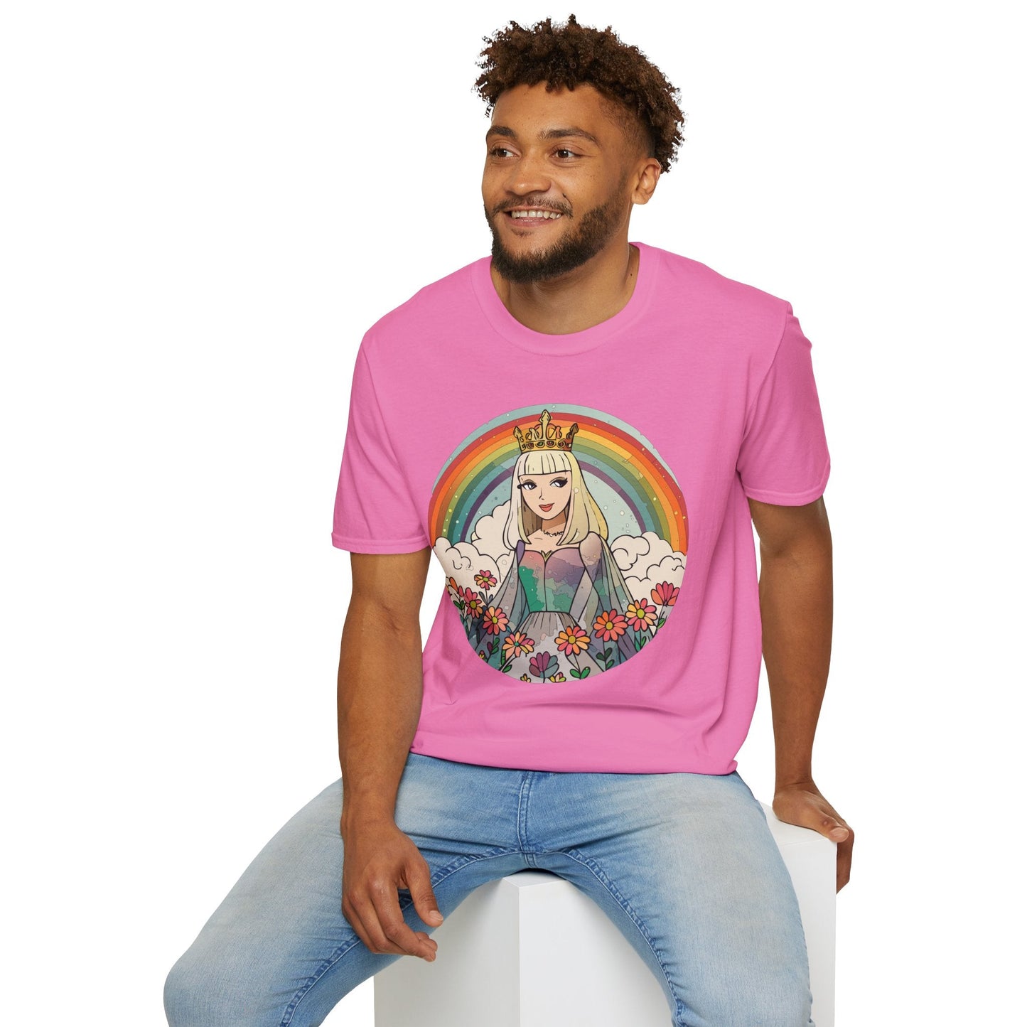 Womens Graphic T Shirt Art Design Tee Softstyle 100 Percent Ring Spun Cotton Comfort