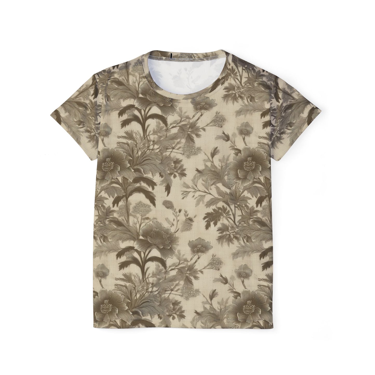 Women Poly Shirt with Floral Print F274