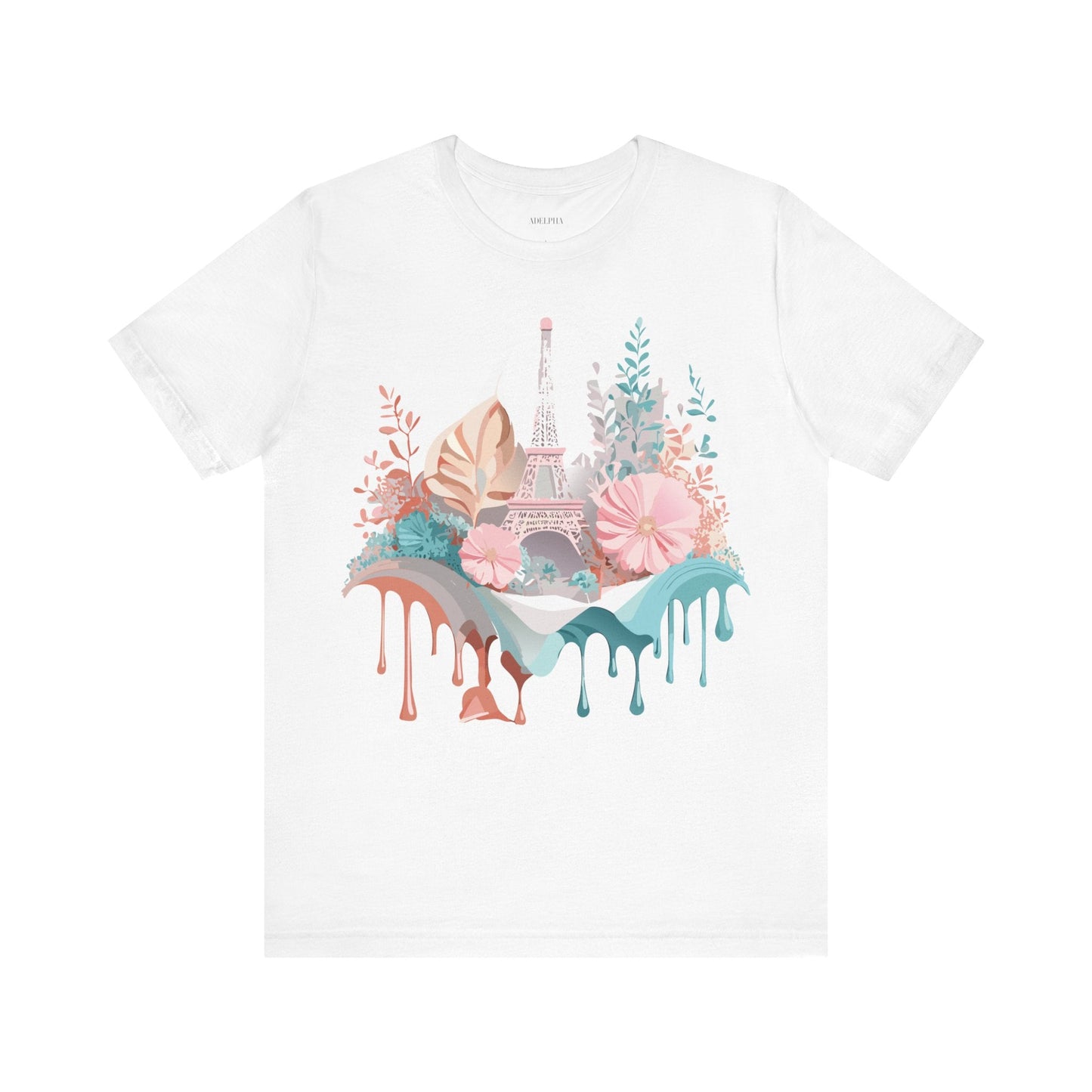 Adelpha Paris Graphic Tee Unisex Short Sleeve Shirt Vintage Art Design Premium Artwork
