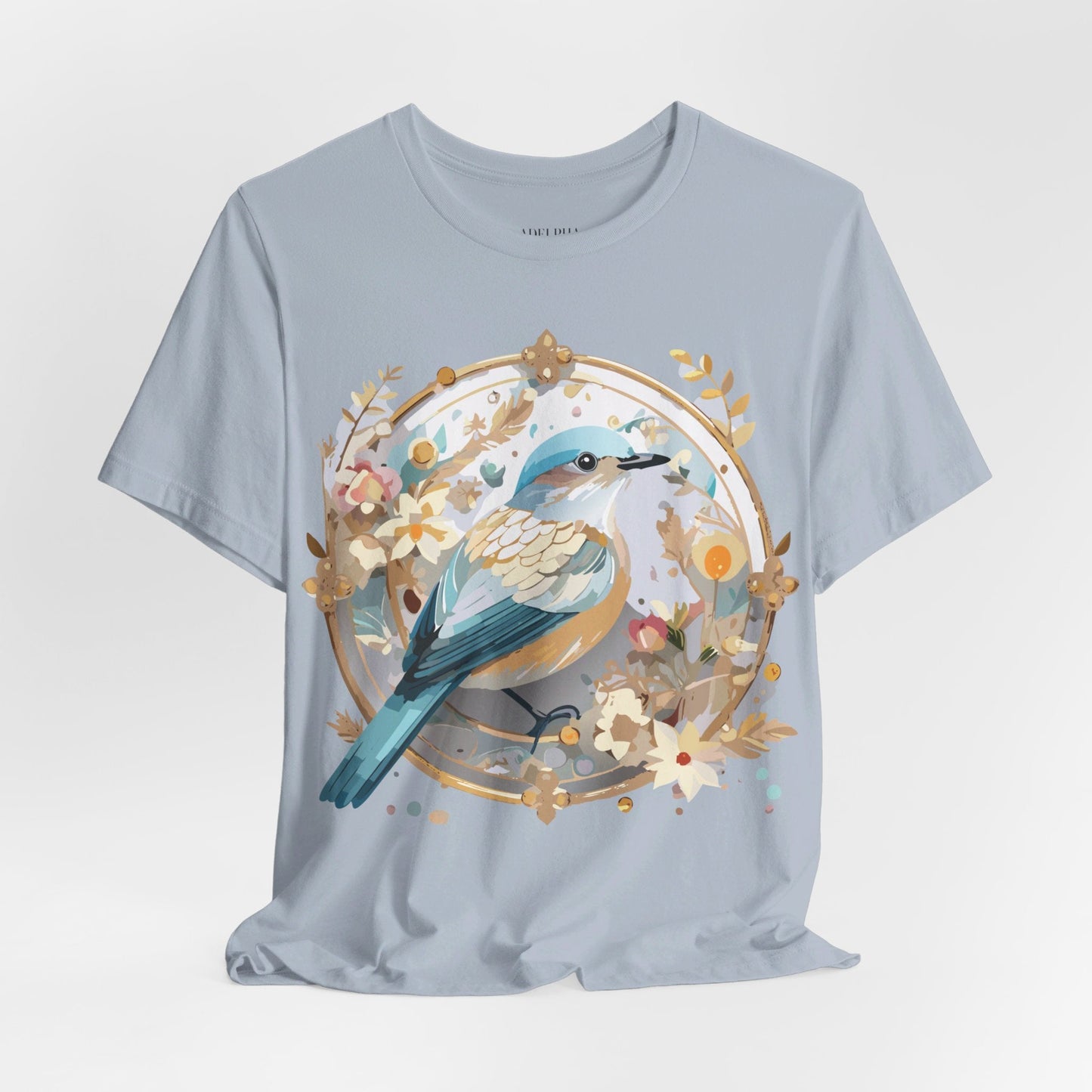 Adelpha Medallion Graphic T Shirt Unisex Short Sleeve Vintage Inspired Art Design