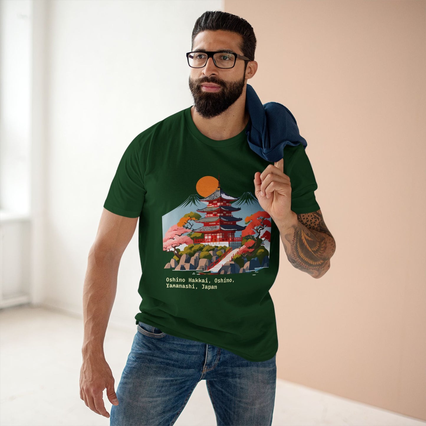 Retro2Nova Unisex Cotton Art Tee Travel Shirt Japan Shirt Style Discover Everyday Comfort