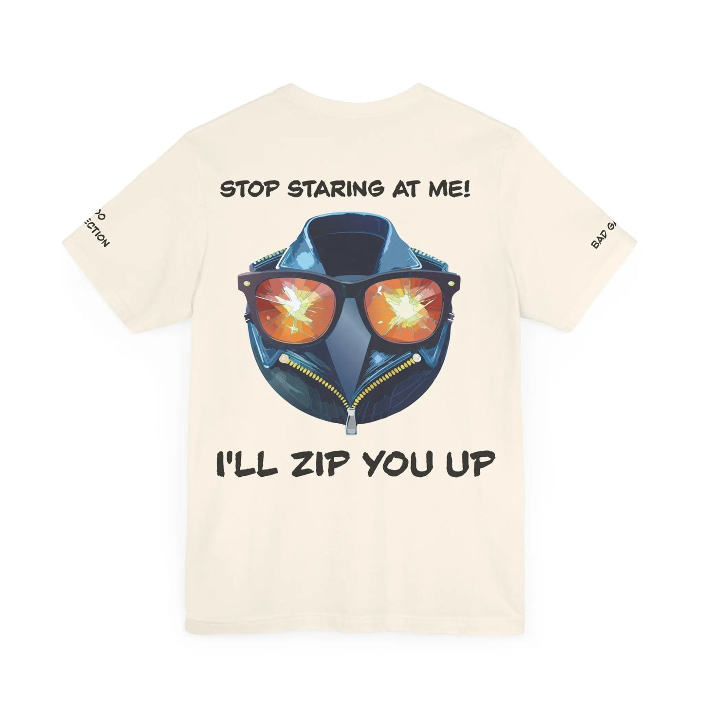 Animal T Shirt Bad Galaxy Made To Order Cotton Tee With Eco Friendly Inks Free Shipping USA