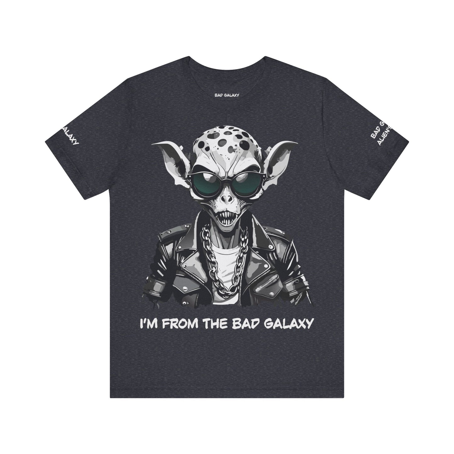 Alien Tee Shirt From Bad Galaxy Made To Order Lightweight 100 Cotton Tee With Eco Inks Free Shipping