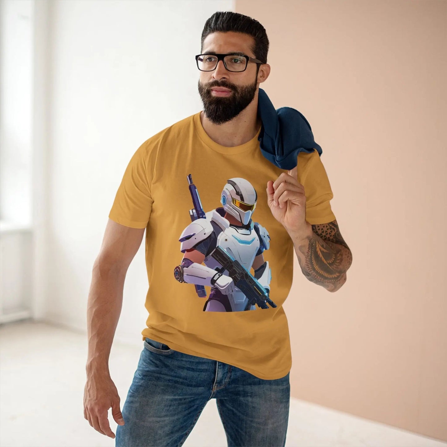 Robocop Graphic Unisex 100 Cotton Staple Tee