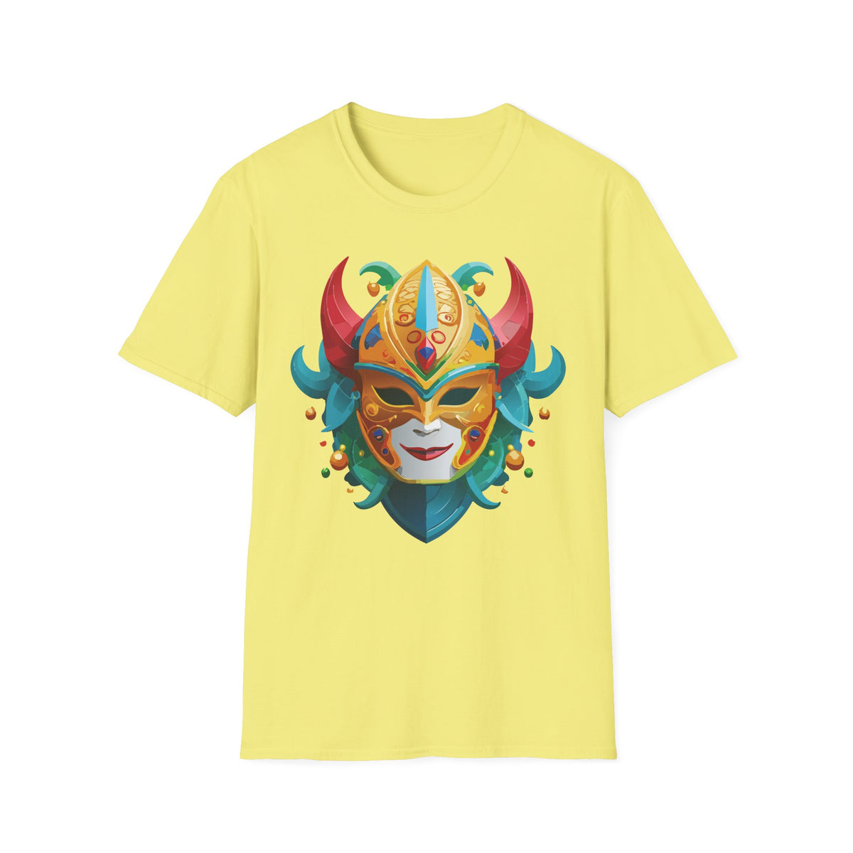 Mask Masquerade Carnival Graphic Tee Gildan Unisex 100 Cotton Tee Shirt m28