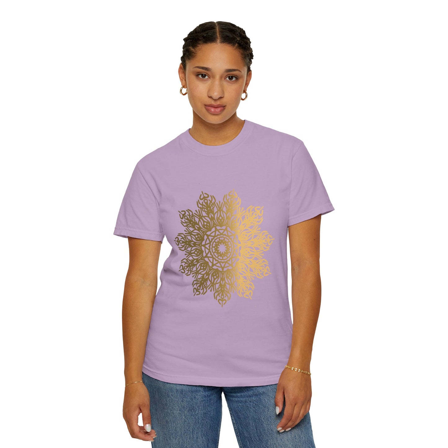 Unisex T-shirt with abstract print