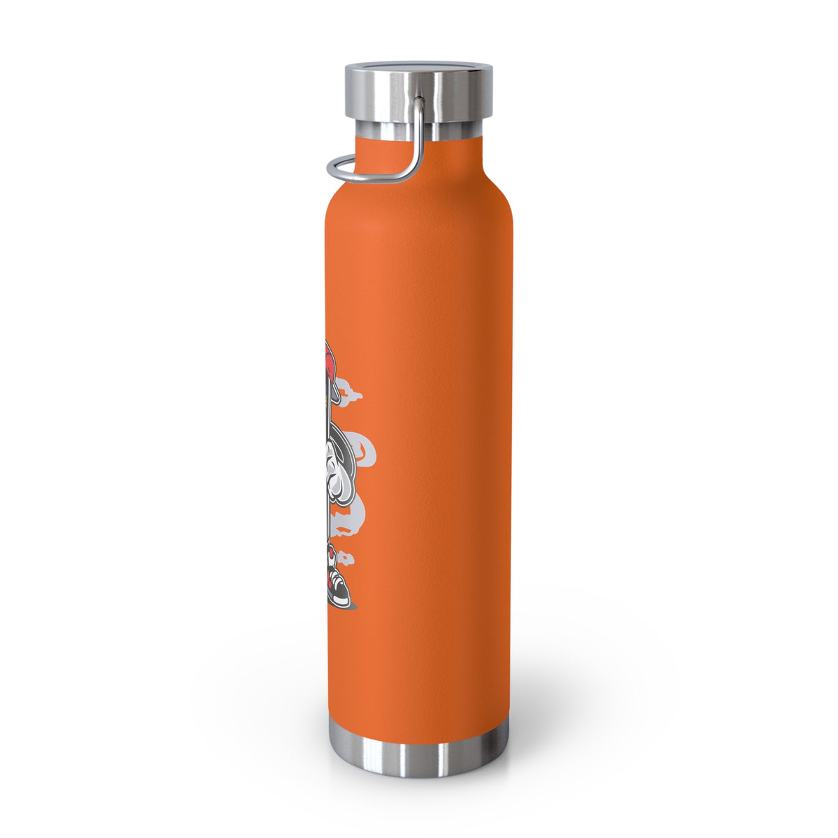 22oz Copper Insulated Water Bottle with Cartoon Design - CV8
