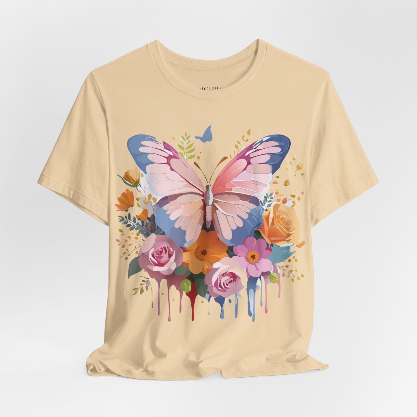 Butterfly Graphic Tee Unisex Art Design Shirt By Adelpha Vintage Inspired