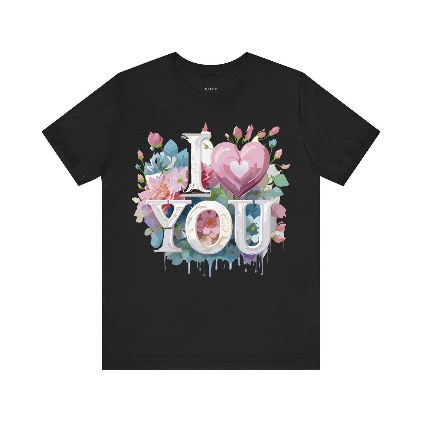 Valentine Graphic Tee Unisex Jersey Short Sleeve Vintage Inspired Art Design Adelpha