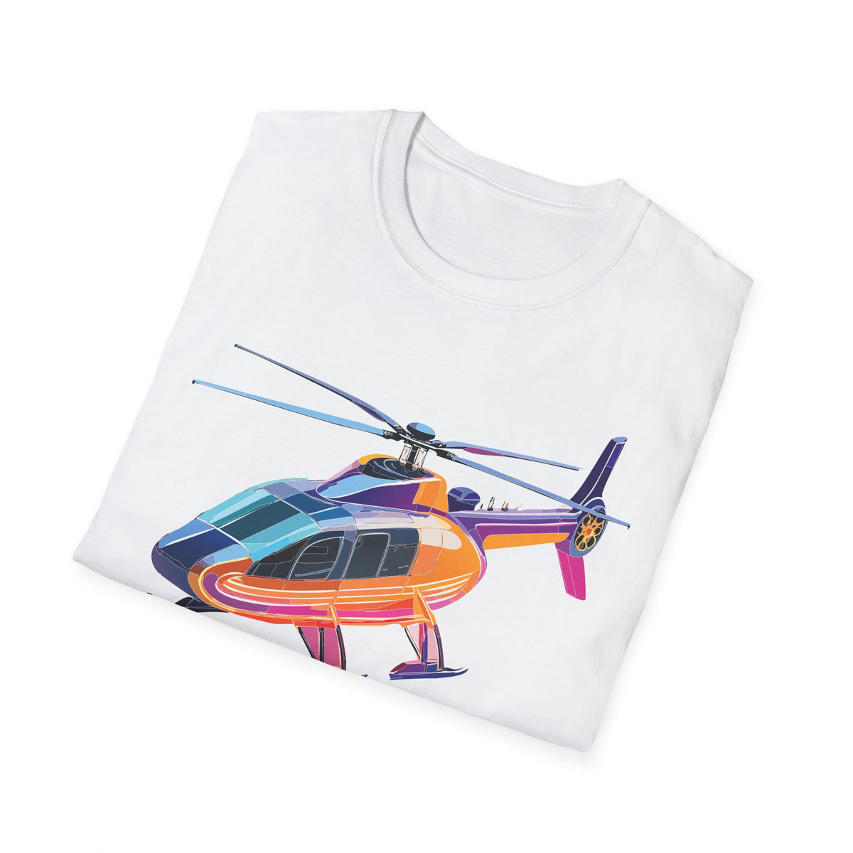 Chopper Helicopter Graphic Tee Gildan Unisex 100 Cotton Tee Shirt c02