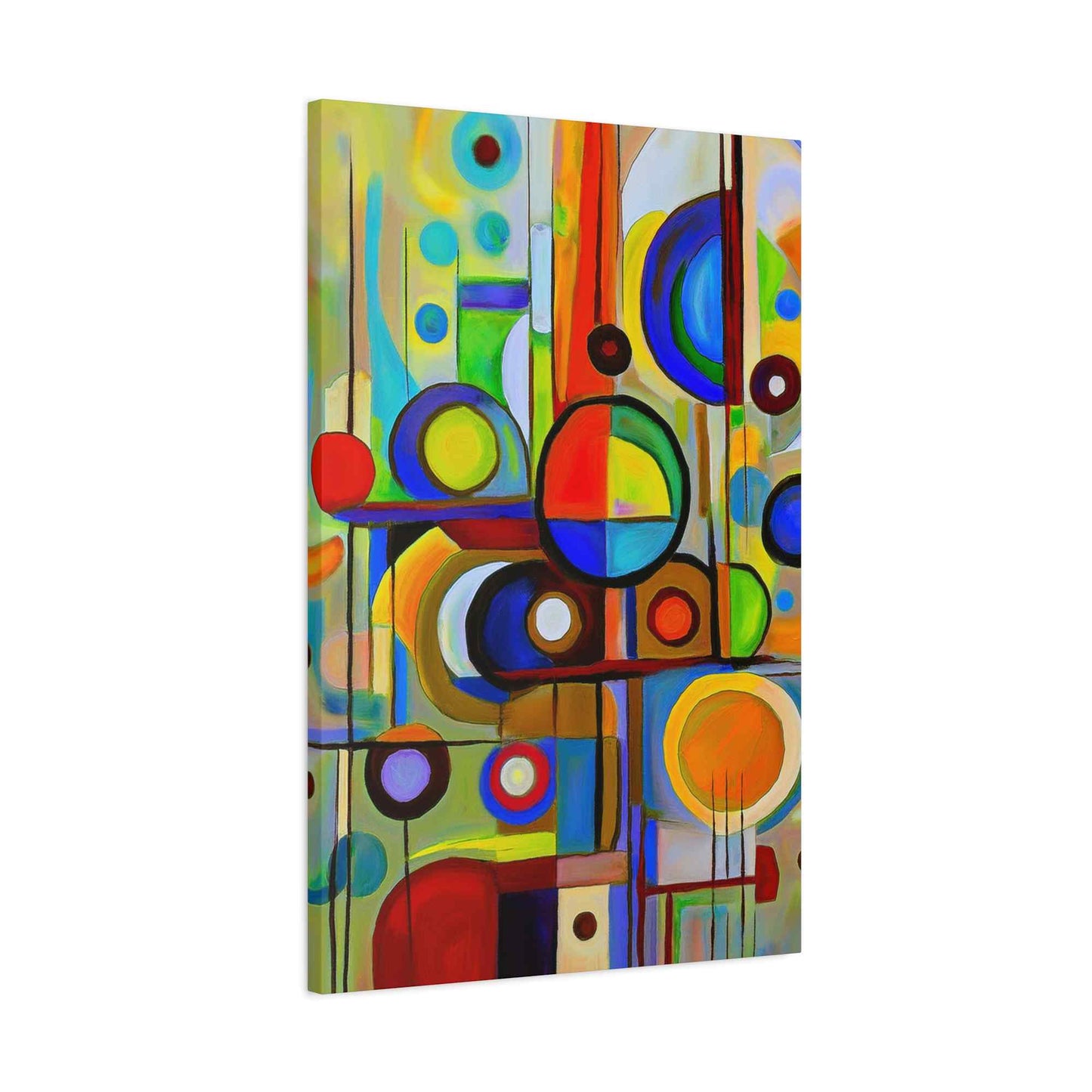 Abstract Painting Print Canvas 20x24,20x30,24x30, 24x32,24x36,30x40, 32x48,36x48,40x60 Pine-Wood Inner Frame ABS-14
