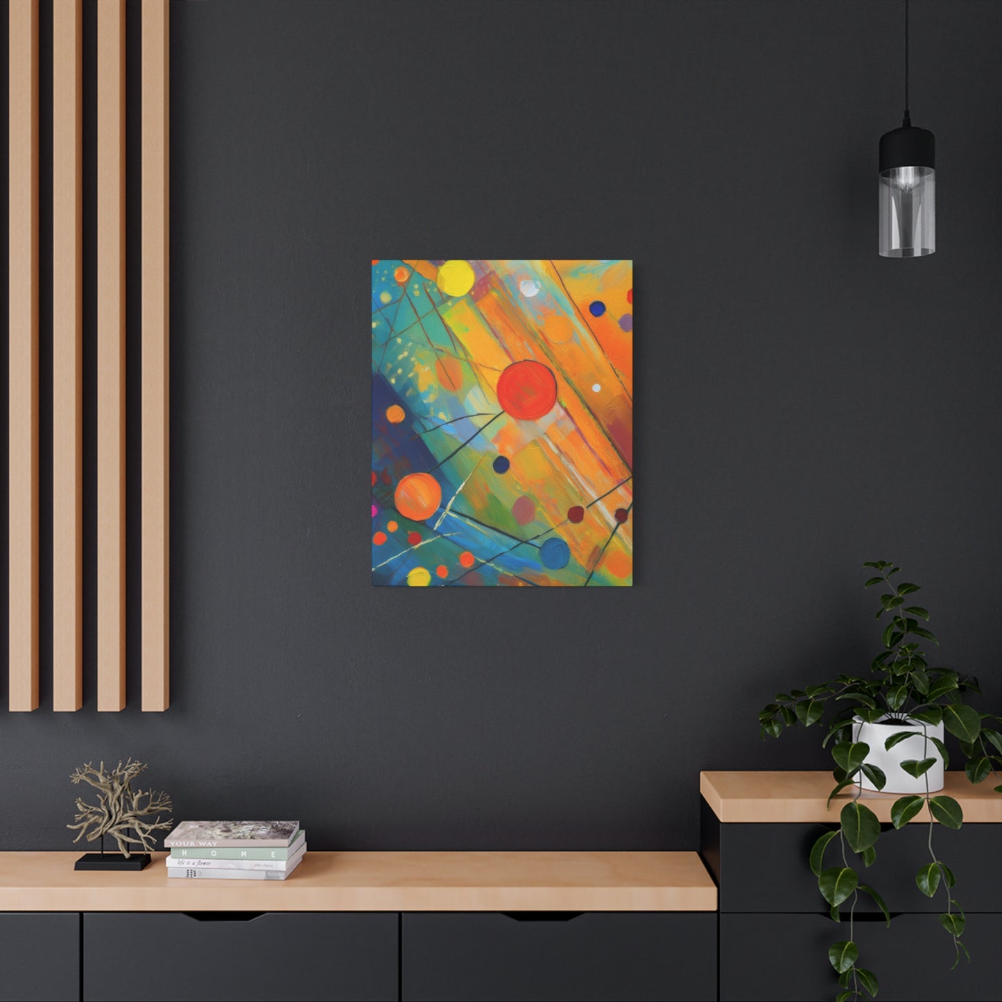 Abstract Oil Painting Print Canvas 20x24,20x30,24x30 24x32,24x36,30x40 32x48,36x48,40x60 Pine-Wood Inner Frame ABS-141