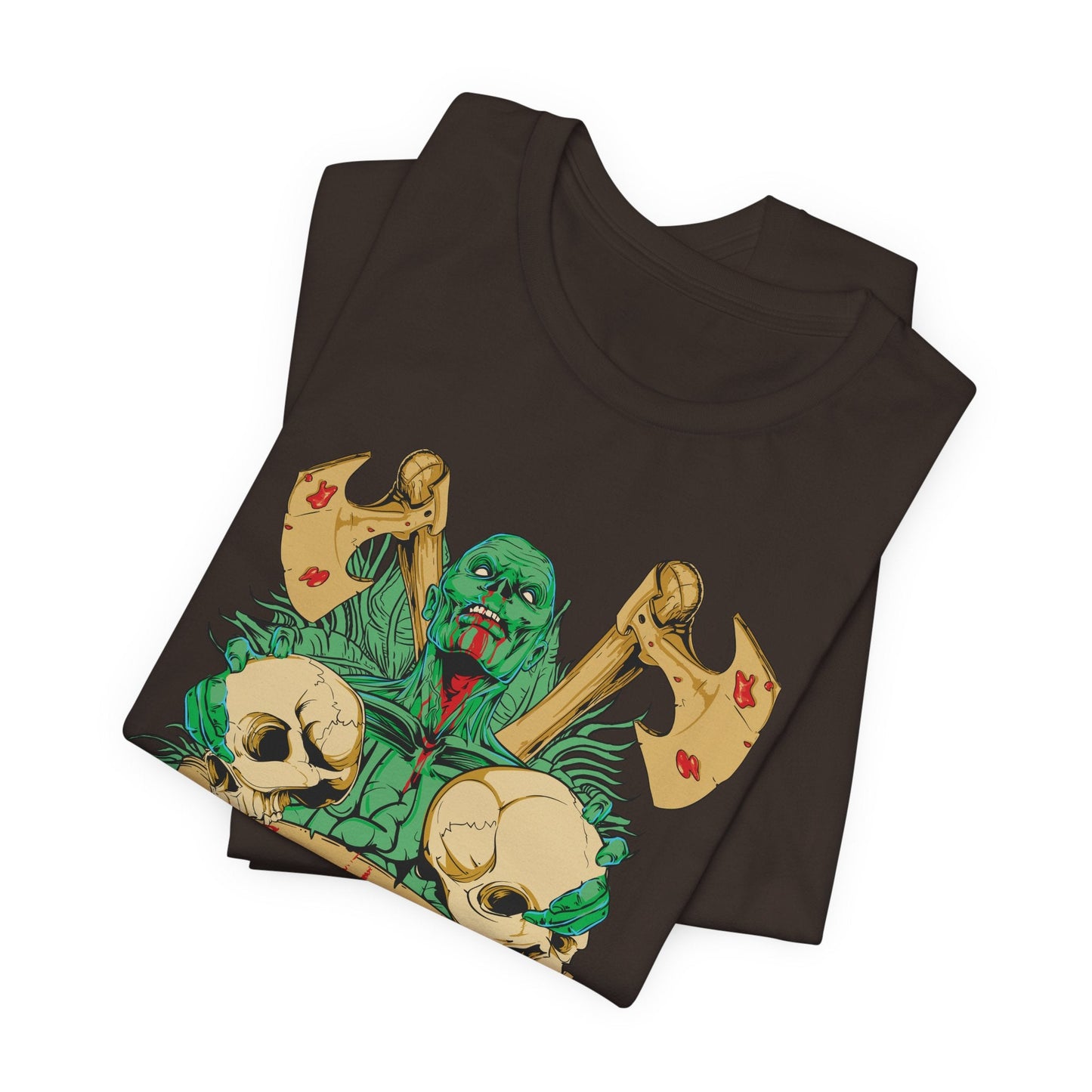 Cthulhu Skull Axes Testimony Tee Lovecraft Horror Mythos Shirt Art-42