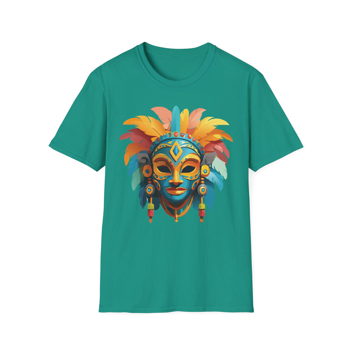 Mask Masquerade Carnival Graphic Tee Gildan Unisex 100 Cotton Tee Shirt m38