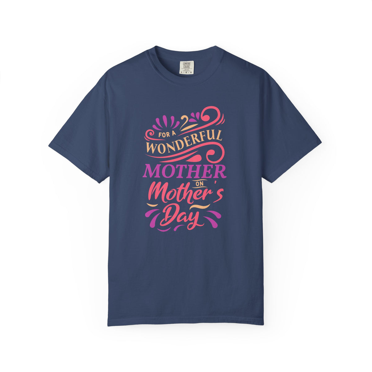 Mom T-shirt Mother's Day Mama Tee Unisex Comfort Colors Garment-Dyed Cotton h18