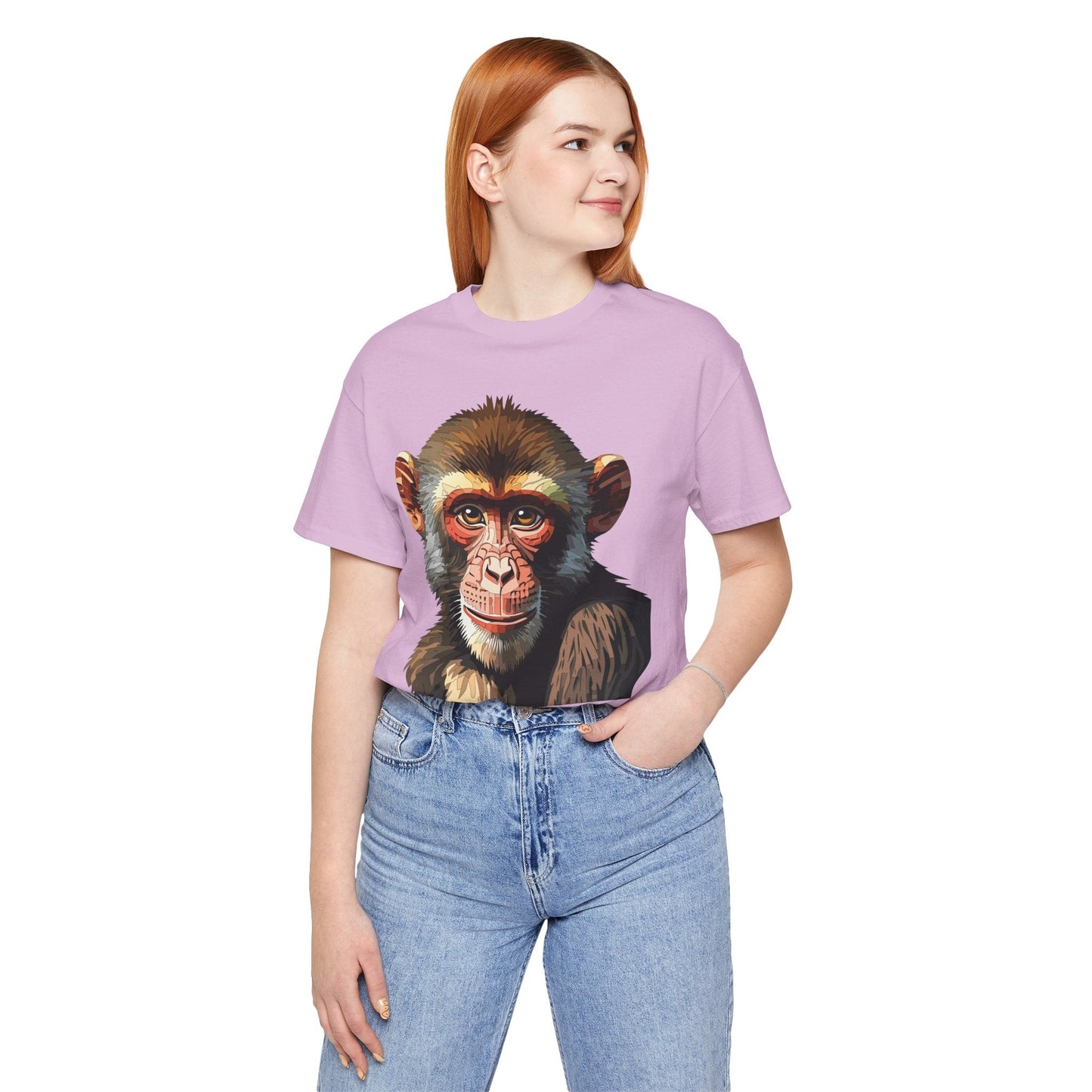 Unisex Animal Tee Shirt With Art Design Wildlife Graphic Gildan Softstyle 64000 Shirt
