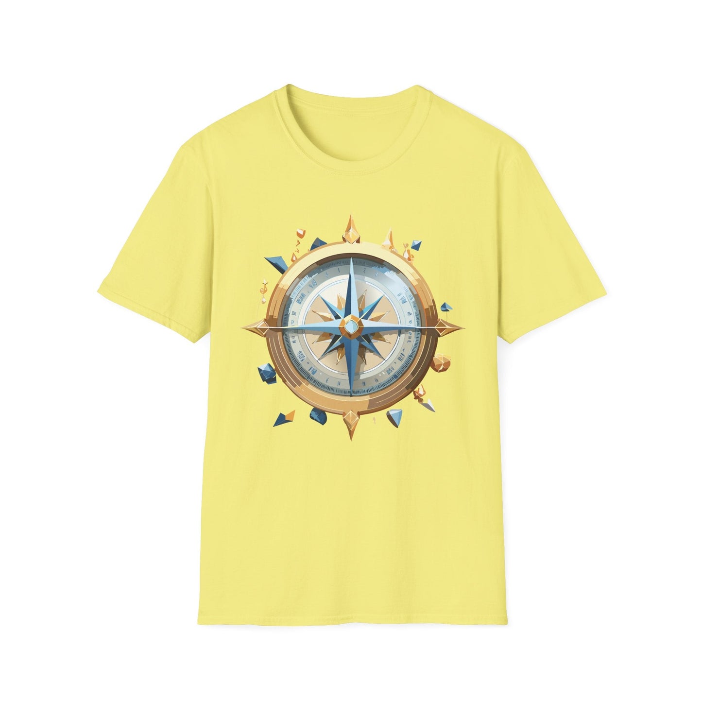 Compass Navigator Graphic Tee Unisex 100 Cotton 25