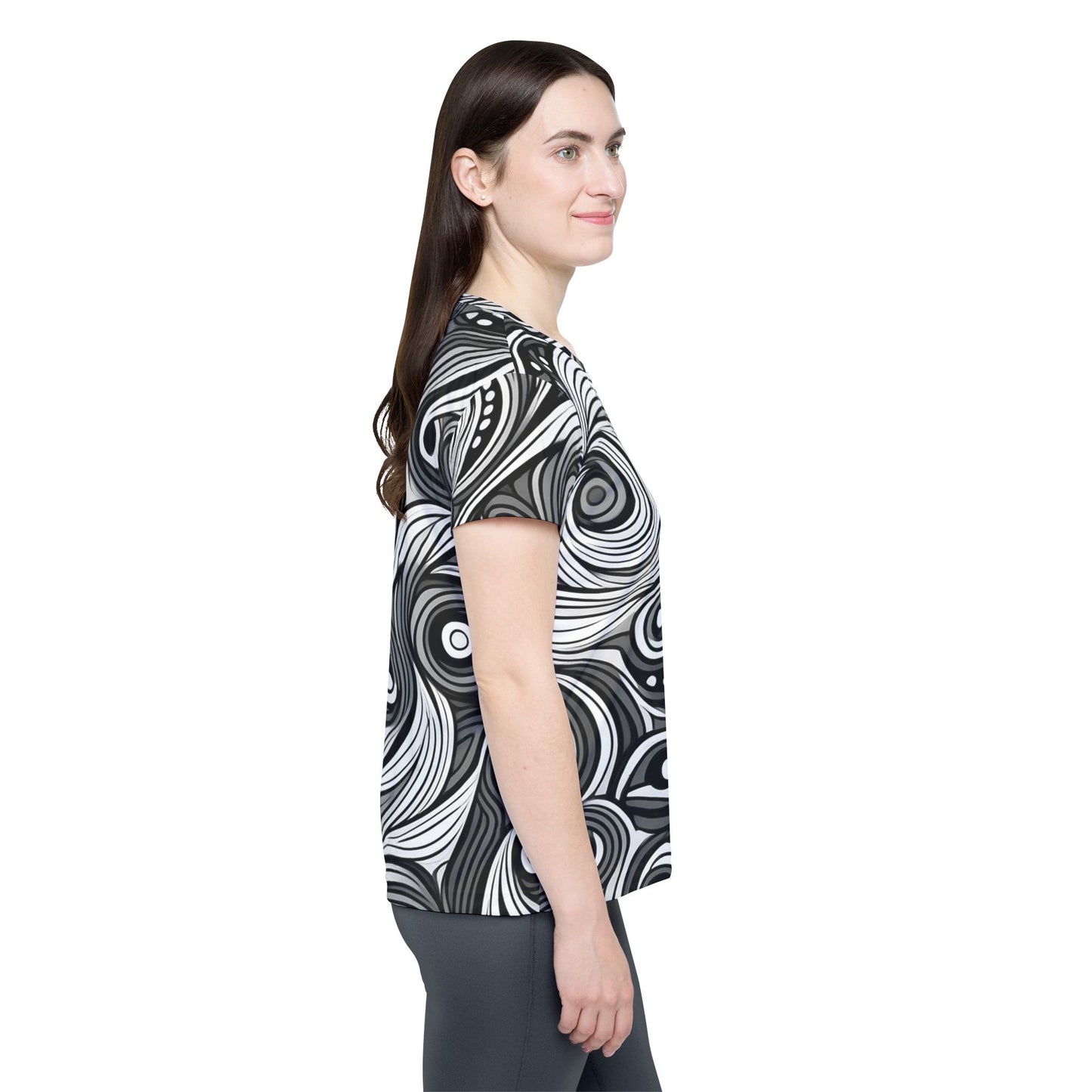 Abstract Print Shirt