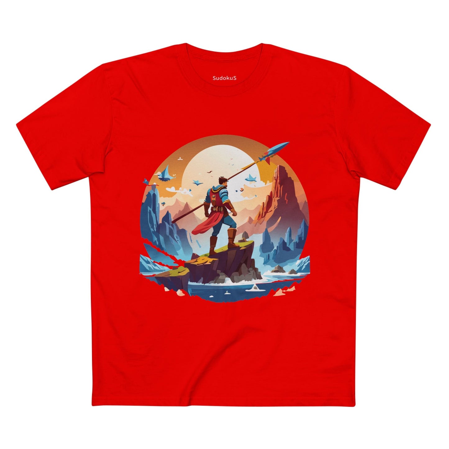Adventures Graphic Unisex 100 Cotton Staple Tee 12
