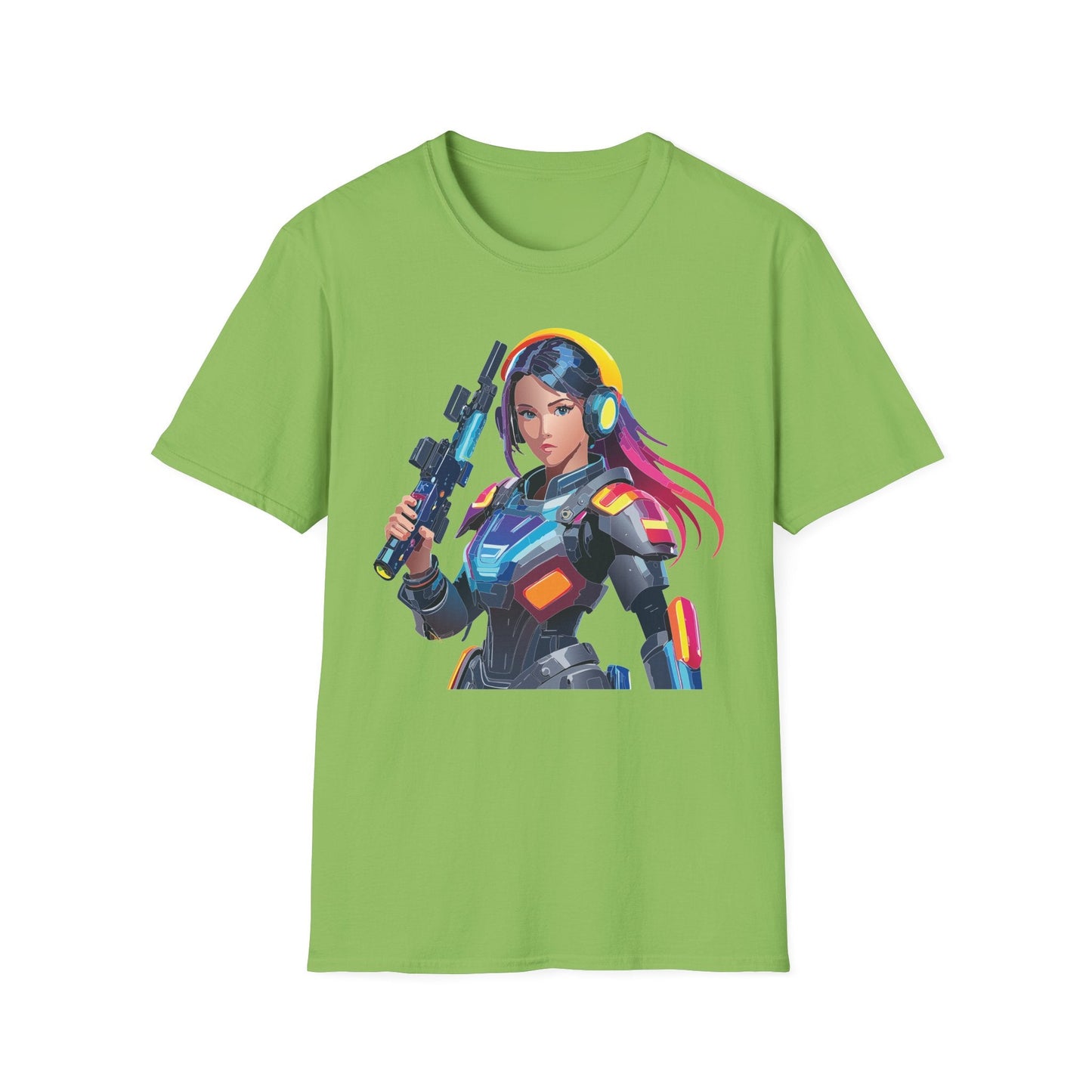 Robocop T Shirt Unisex Softstyle 64000 Graphic Tee With Robocop Art Design Premium