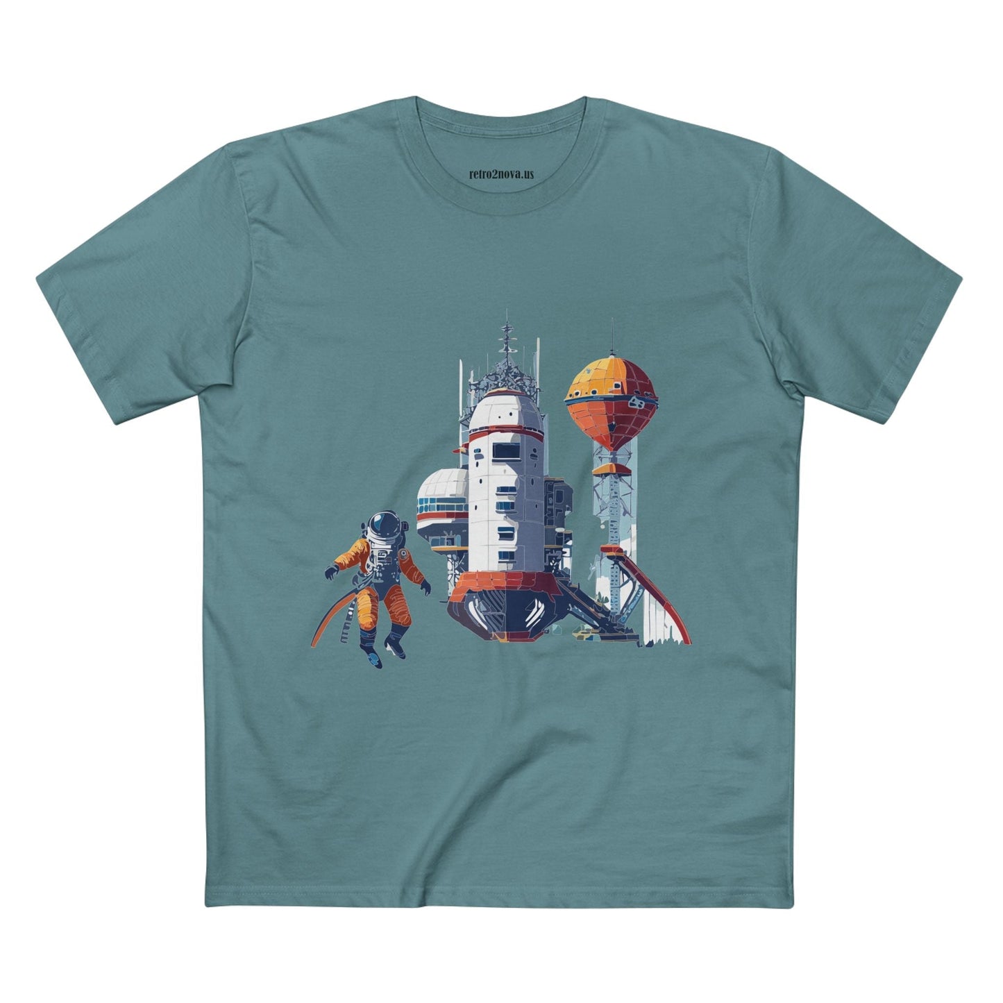 Cosmos Astronaut Shirt CS 10 Unisex Premium Cotton Tee With Original Art Design Collection