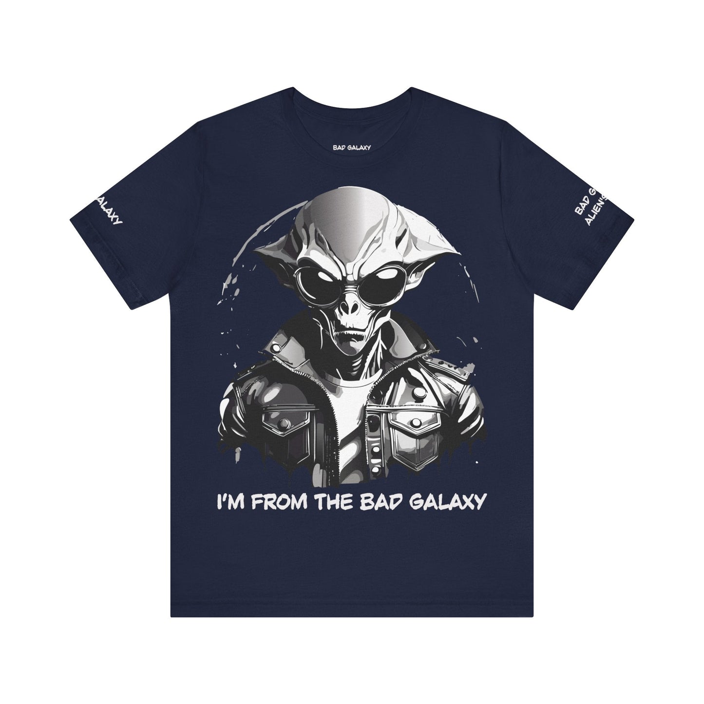 Alien Tee Shirt From Bad Galaxy Made To Order 100 Percent Cotton Lightweight Free Shipping