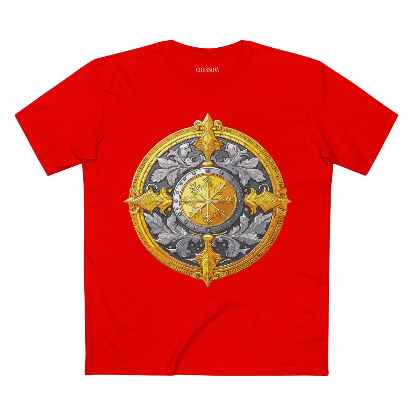 Antique Gold Coin Graphic Design T-Shirt Unisex 100 Cotton With Golden Print Artwork Tee 11