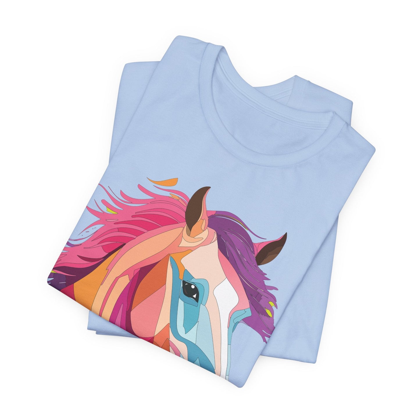 Unisex Animal Shirt Art Design Short Sleeve With Wild Animals Graphic Print Comfort Tee