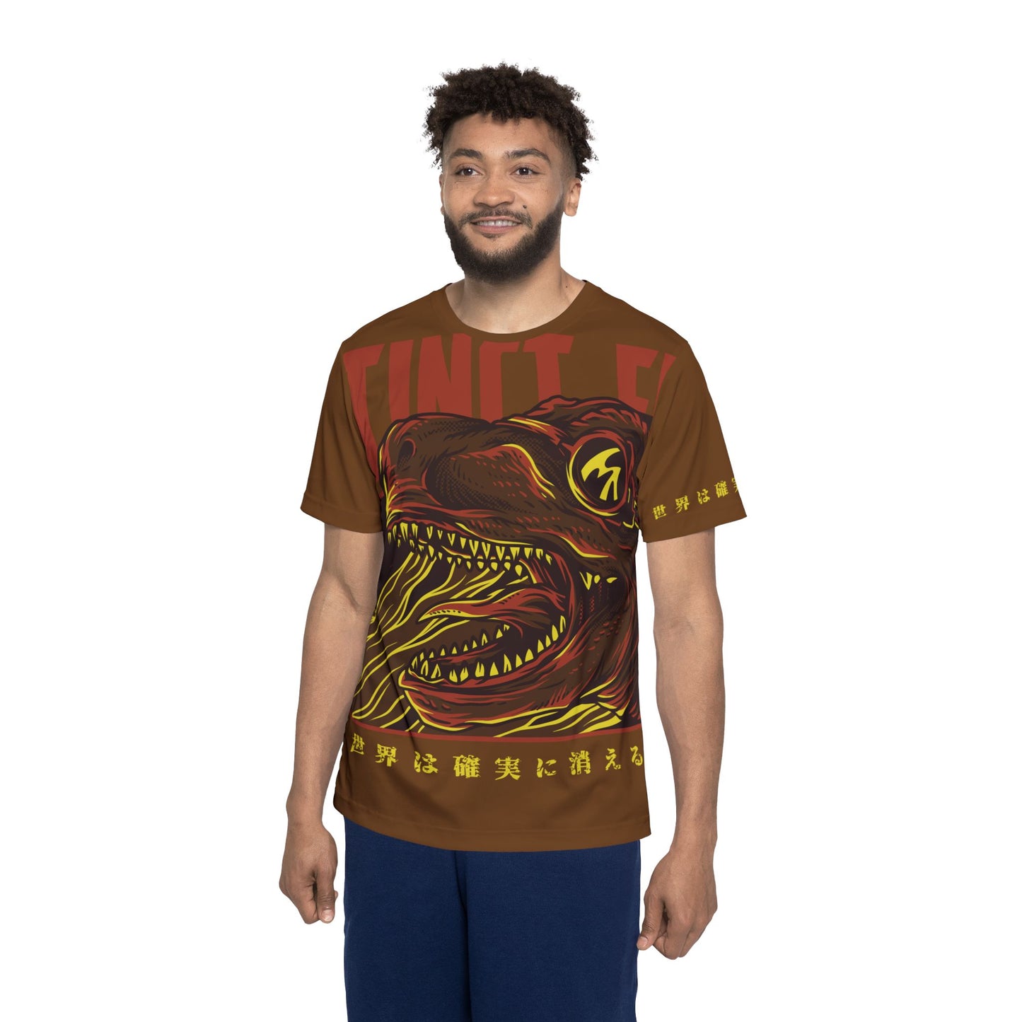 34-Be Fun Graphic T-Shirt, Art Design Poly Shirt, All Over Print Graphic Tee, Monsters T-Shirt, Cartoon Tees