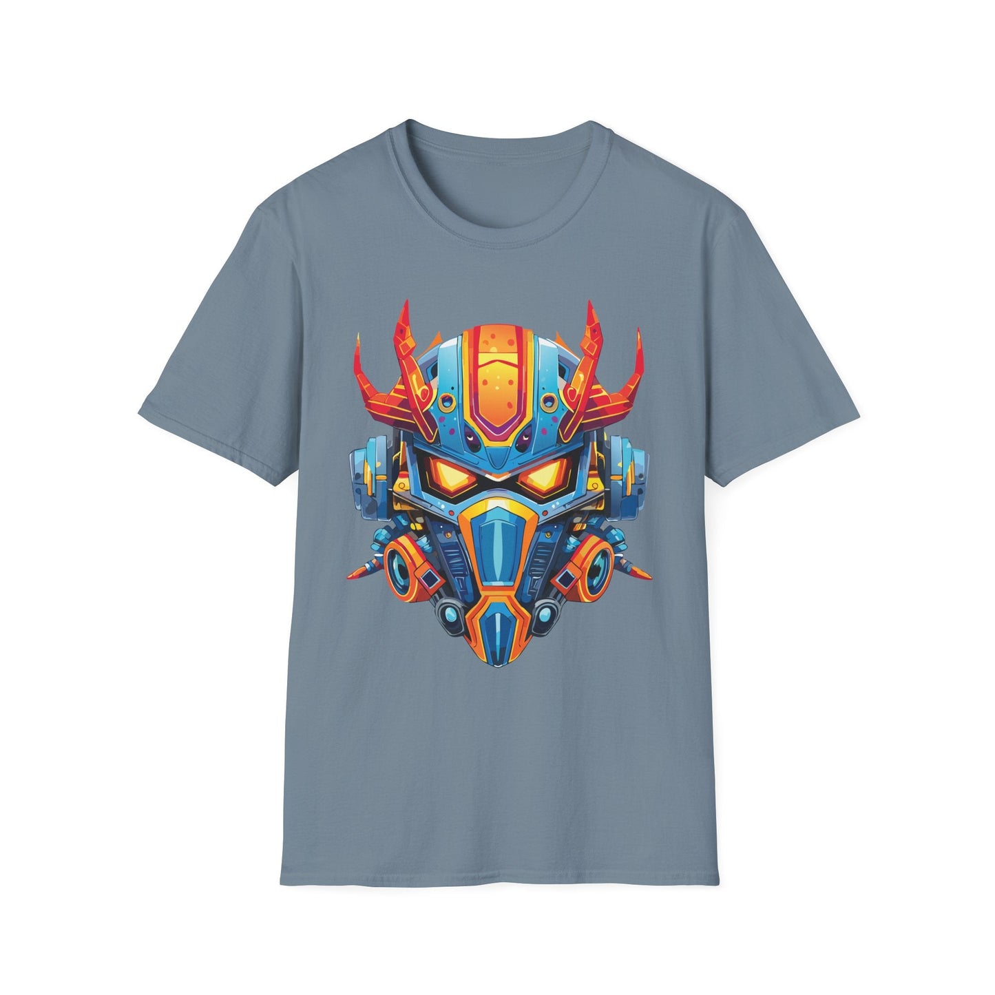 Cyborg Tee Unisex Robot And Terminator Shirt Gildan Softstyle 64000 Ring Spun Cotton