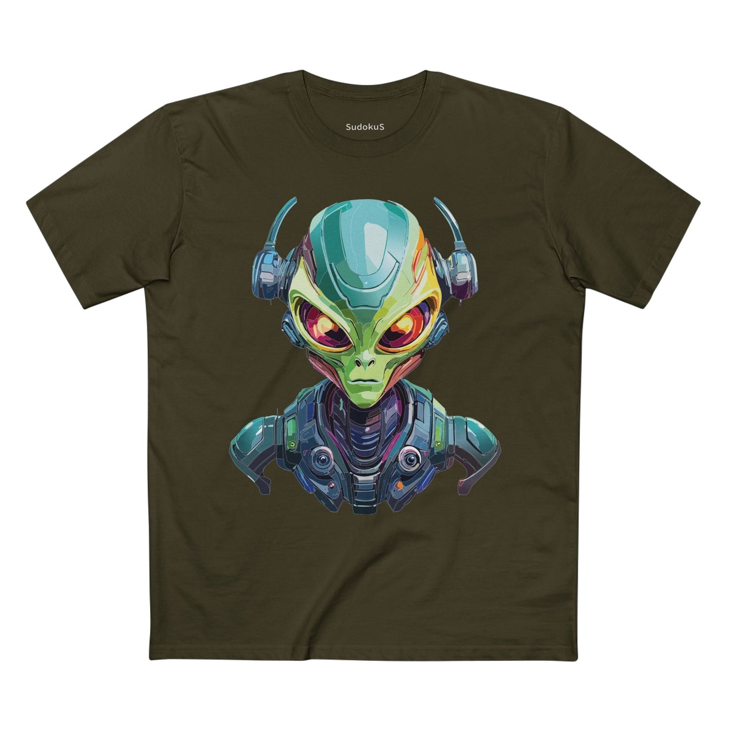 Aliens Graphic Unisex 100 Cotton Staple Tee 11