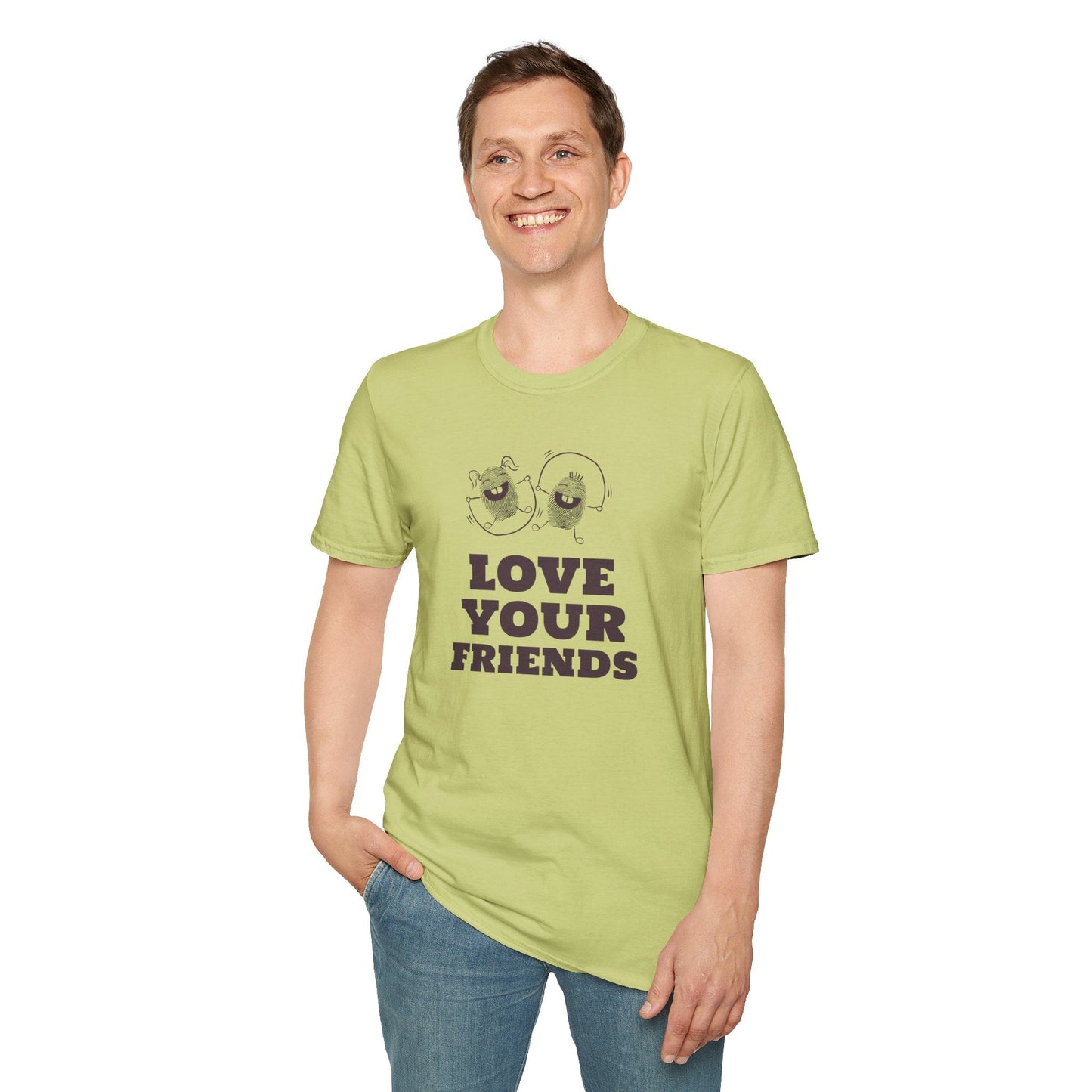 Positive Slogan T Shirts For Men And Women Unisex Gildan Softstyle 64000 Short Sleeve Tee With Positive Quotes