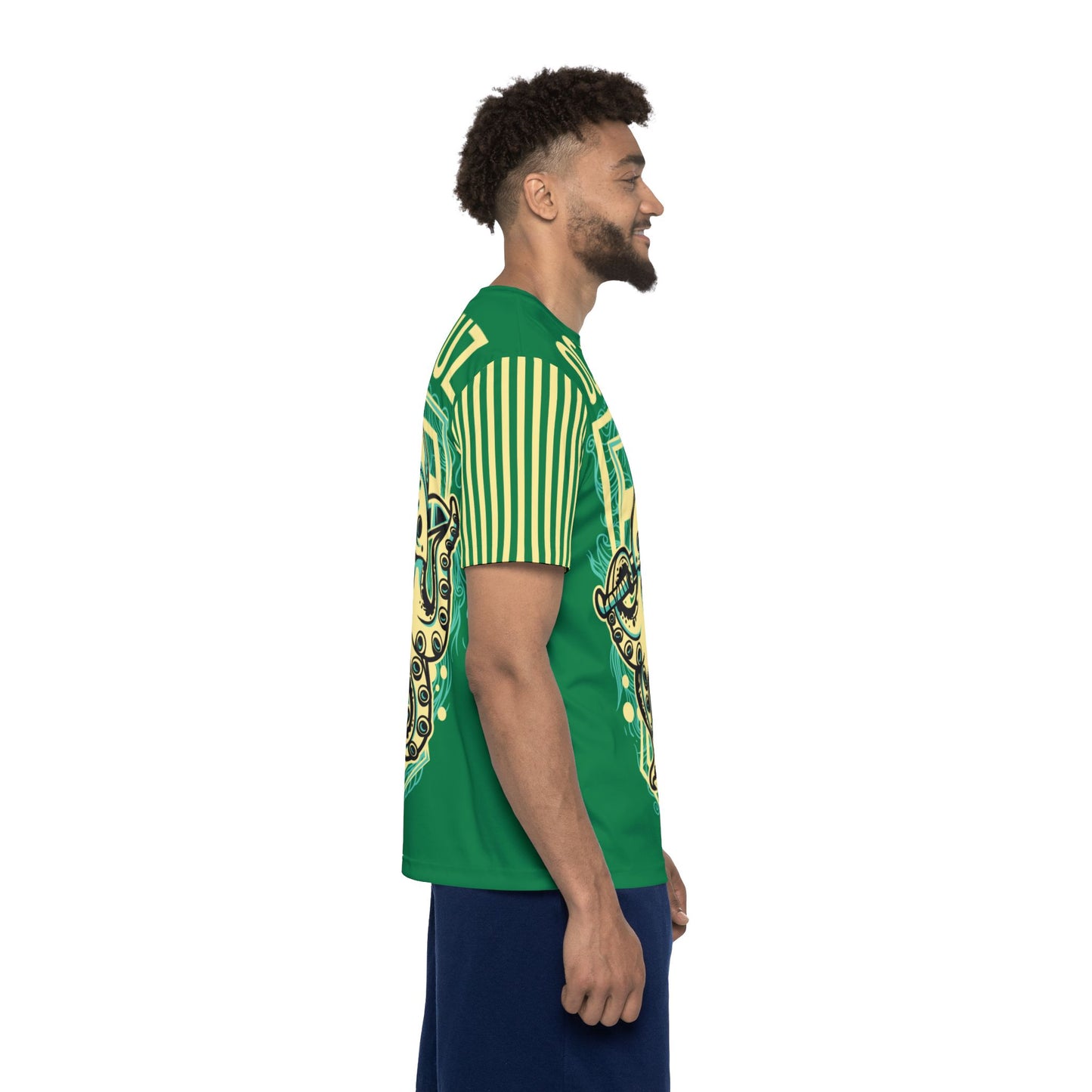 53-Be Fun Graphic T-Shirt, Art Design Poly Shirt, All Over Print Graphic Tee, Monsters T-Shirt, Cartoon Tees