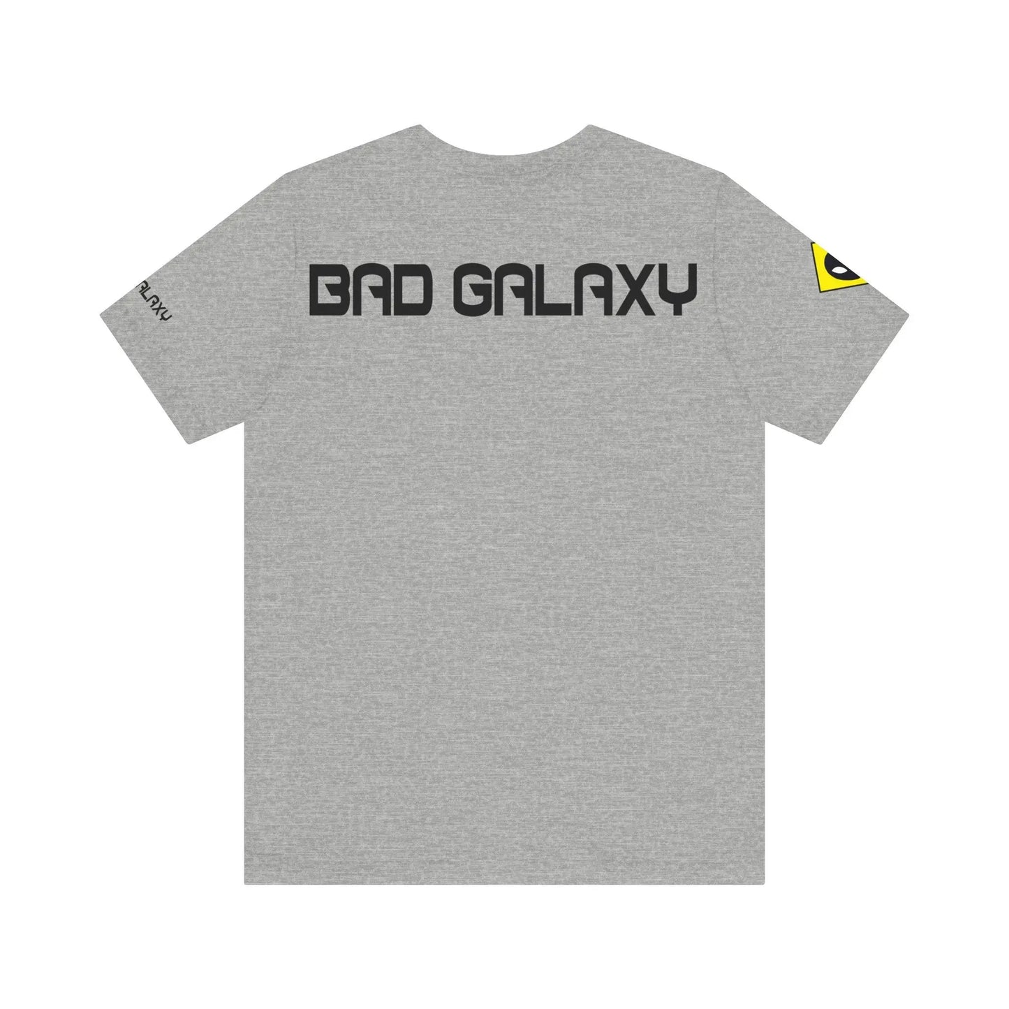 Bad Galaxy Tee Shirt With Alien 100 Percent Cotton Made In USA Eco Friendly Inks