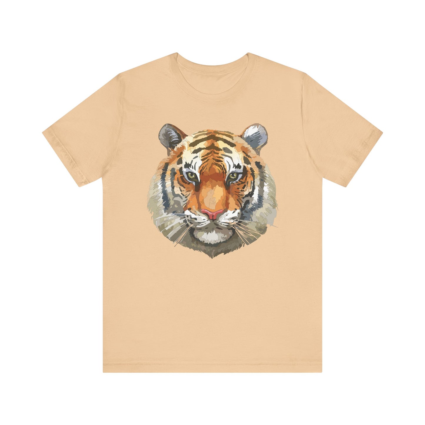 Unisex Tiger Tee, Animal Shirt, Tee Shirt with Tiger, Safari T-Shirt, Animal Tees, Big Cat Shirt, Safari T-Shirt 4