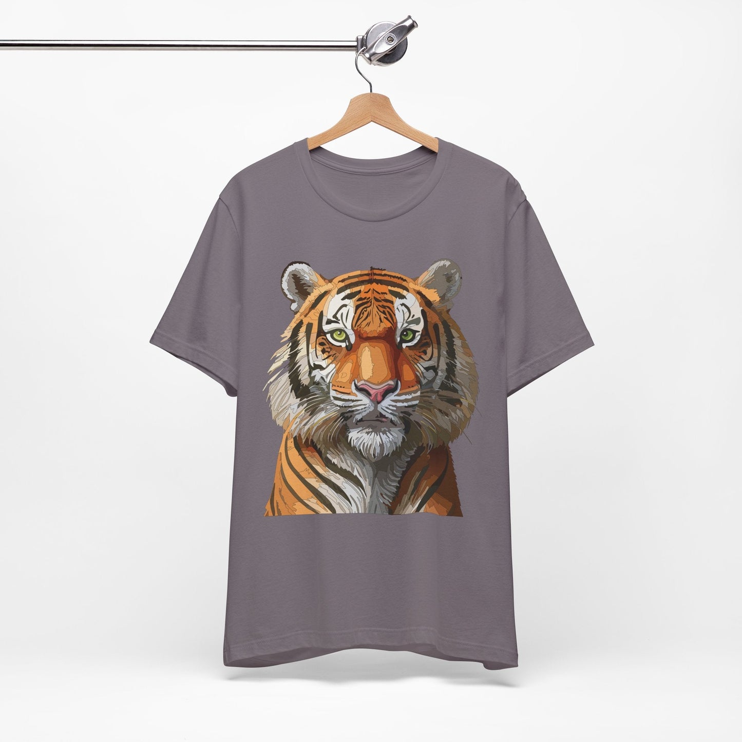 Unisex Animal Art Design Tee Shirt Wild Animals Graphic Tee Softstyle Gildan 64000