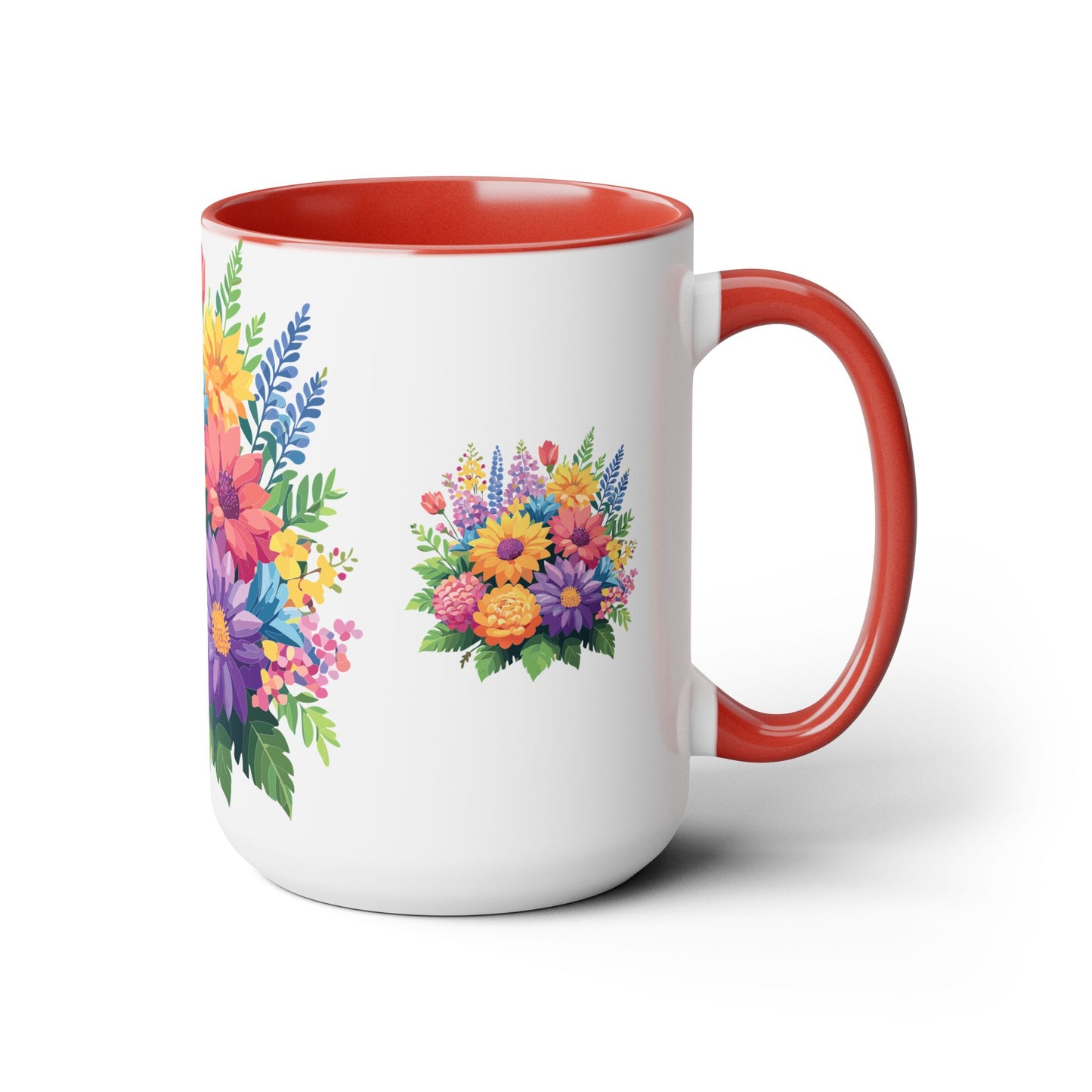Floral Mug, Floral Cup