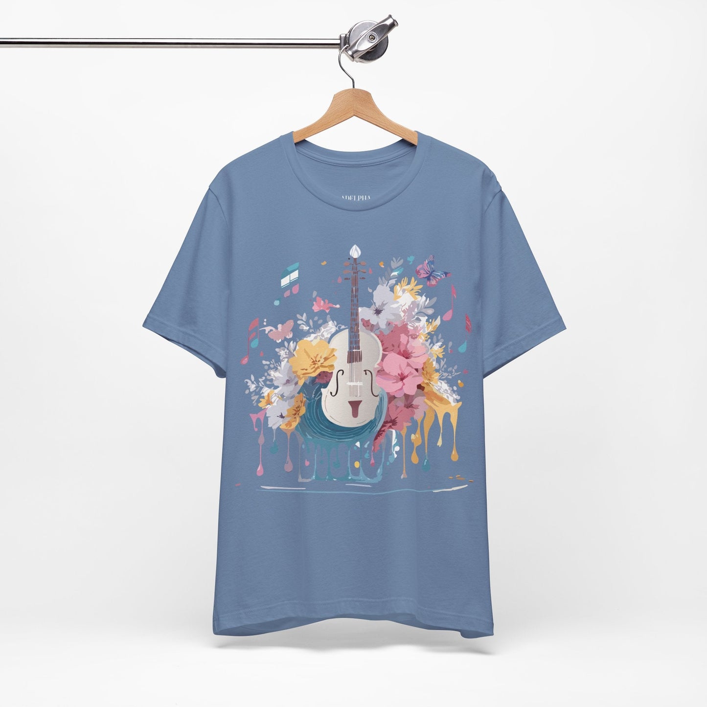Adelpha Graphic T Shirt Unisex Short Sleeve Jersey Tee With Vintage Inspired Artwork