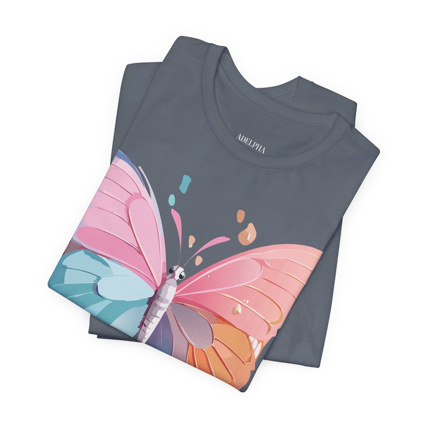 Adelpha Graphic Tee Unisex Short Sleeve Jersey Art Design Vintage Inspired