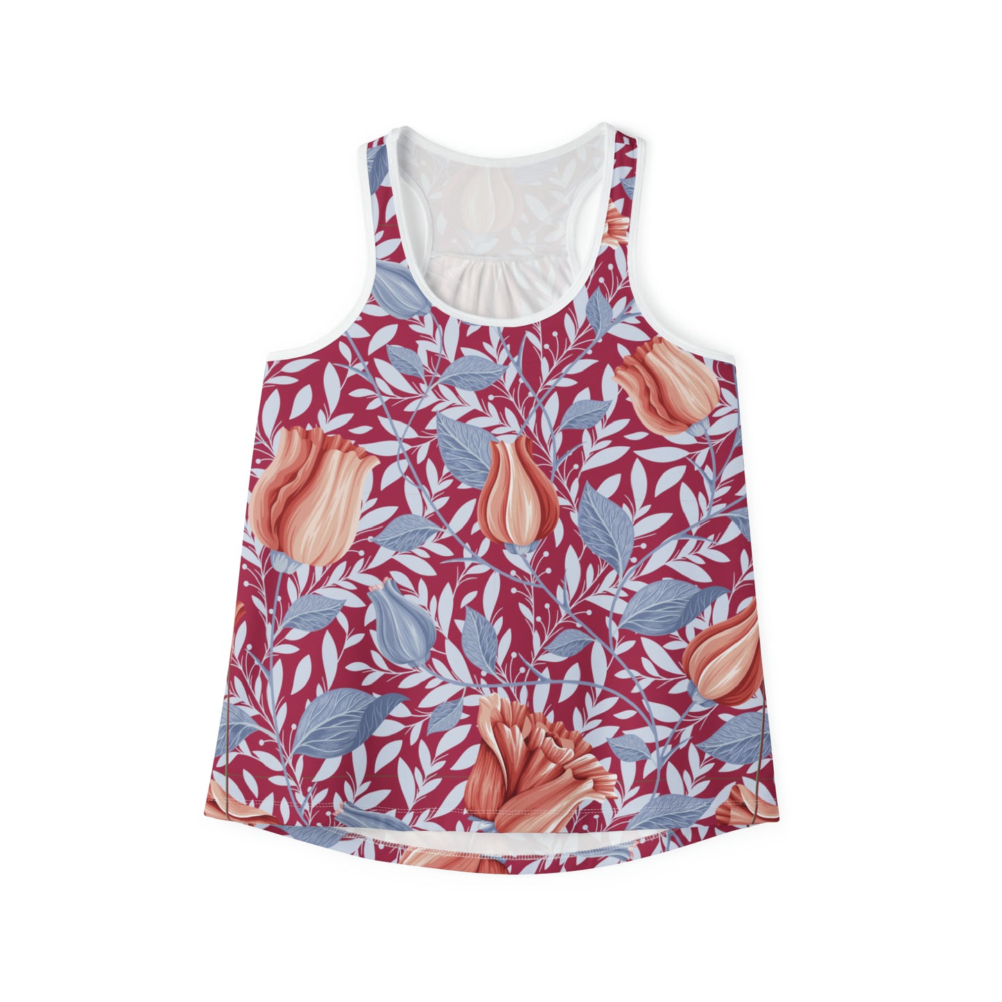 Summer Tank Top with floral prints