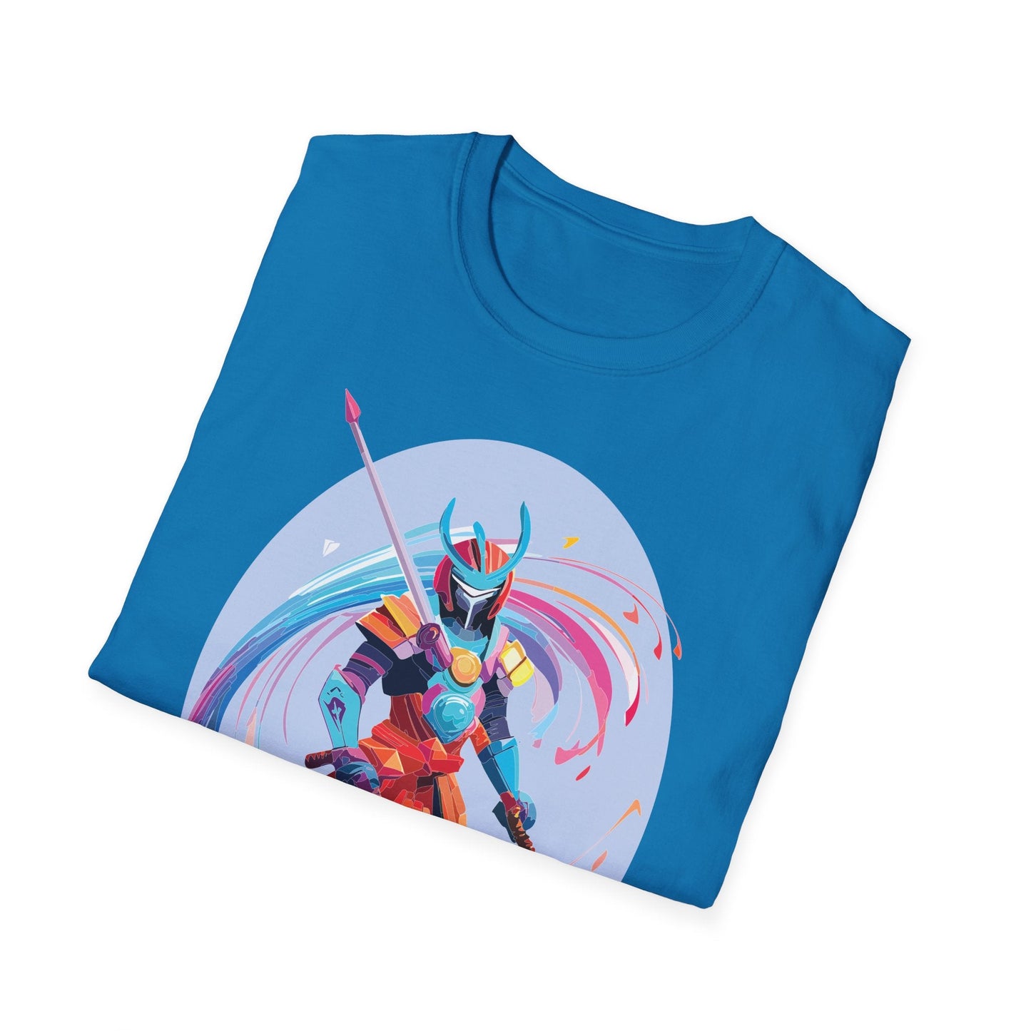 Samurai Shirt Unisex Gildan Softstyle Tee 100 Percent Ring Spun Cotton Samurai Design
