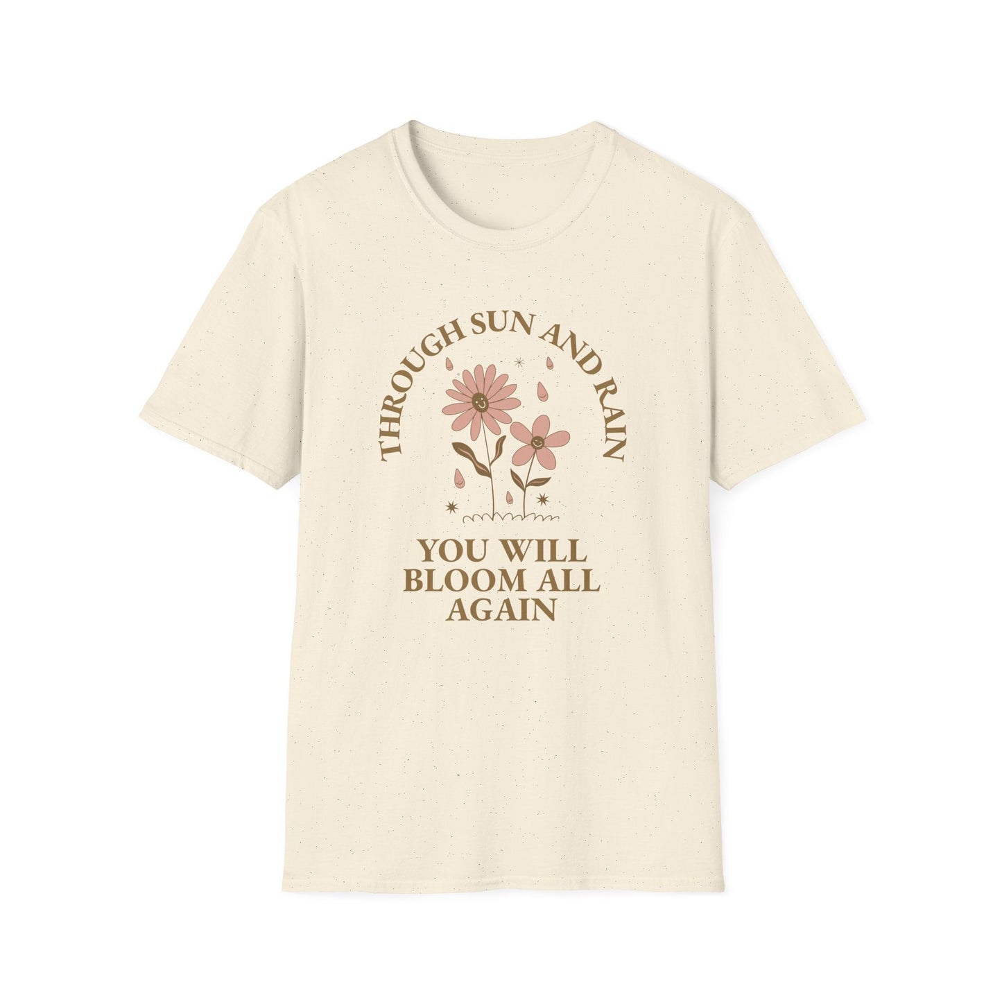 Positive Slogan T Shirt For Everyday Motivation Unisex Tee With Positive Words And Good Quotes Gildan Softstyle 64000