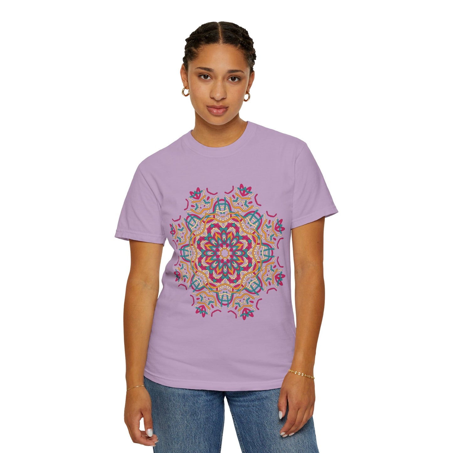 Unisex T-shirt with abstract print