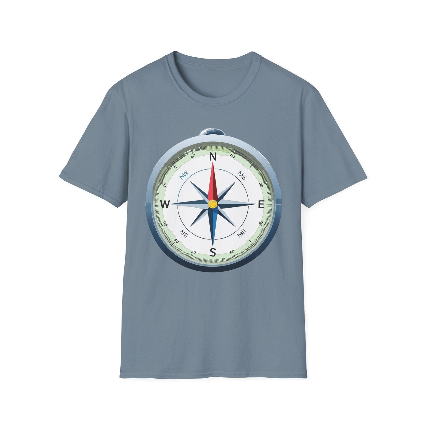 Compass Navigator Graphic Tee Unisex 100 Cotton 3