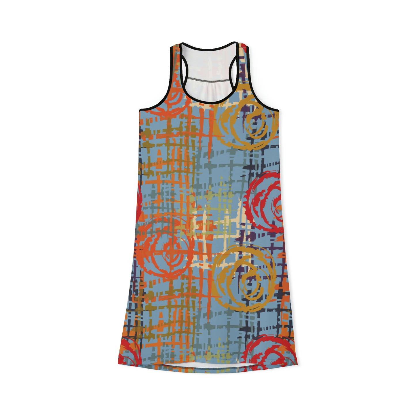 Summer Dress with Abstract prints