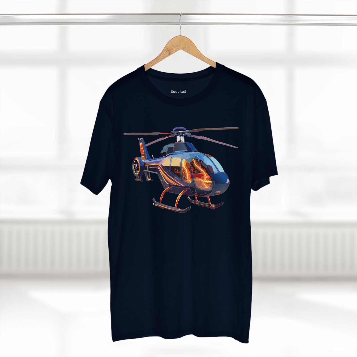 Chopper Graphic Unisex 100 Cotton Staple Tee 11