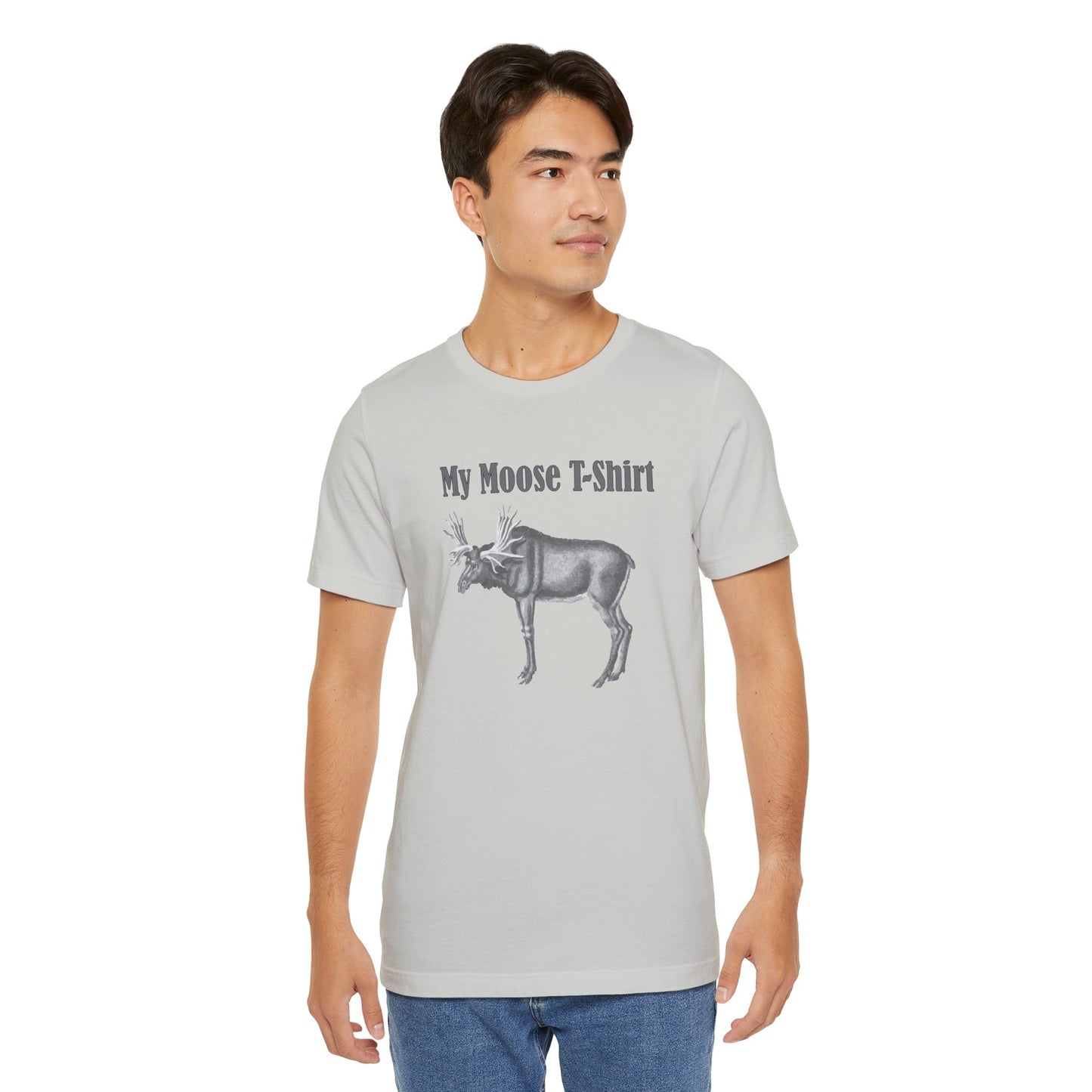 Unisex Cotton Tee Shirt with animals Print